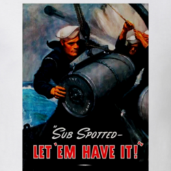 Navy Ad Vintage Sub War USA Trump President T Shirt 27672174