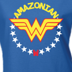 Wonder Woman Amazonian Super Hero Parody Gym T Shirt 27678064