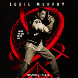 Eddie Murphy 80s Beverly Hills Cop III Poster funny Movie Fan T Shirt 27696146