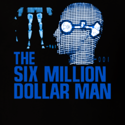 Six Million Dollar Man Retro 70s Bionic Man TV Fan T Shirt 27820071
