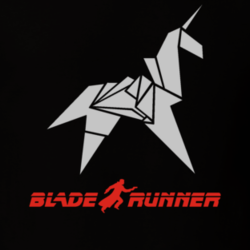 Blade Runner Unicorn 80s Retro Harrison Ford Movie Parody Fan T Shirt 27863177