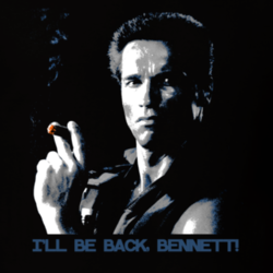 Commando Ill Be Back Parody Action Arnold 80s Movie Fan T Shirt 28096348