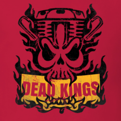 Tribal Skull Engine Block Dead Kings Biker Muscle Cars T Shirt 28658757