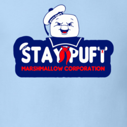 Stay Puft Marshmallow Ghostbusters Funny Movie Parody Fan T Shirt 28850135