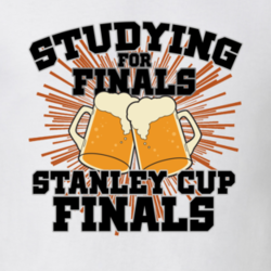 Playoff Hockey Studying For Finals Sports Parody T Shirt 29036069