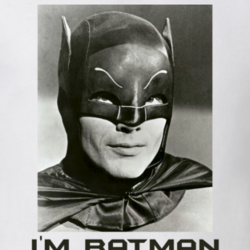 I'm Batman Adam West Funny Parody Comics TV Movie Fan T Shirt 29136094
