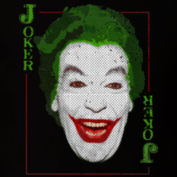 Joker Batman Cesar Romero TV Parody Fan T Shirt 30469429