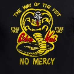 Cobra Kai Strike No Mercy Karate Kid Inspired Movie T Shirt 30579200