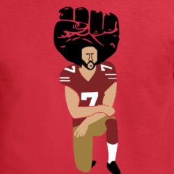 Colin Kaepernick Kneel Black Power Blm Protest Football T Shirt 31488746