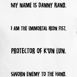 The Immortal Iron Fist Danny Rand Comics Tv Fan Funny T Shirt 31517811