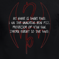 The Immortal Iron Fist Danny Rand Comic Tv Fan Cool T Shirt 31517825
