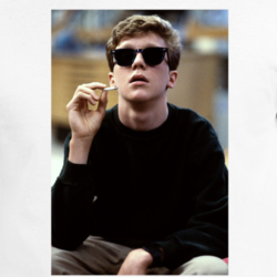 Breakfast Club Anthony Michael Hall Smoking Joint Funny Movie Classic Fan Parody T Shirt 31594855
