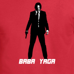 John Wick Baba Yaga Keanu Reeves Legend Movie Parody Fan T Shirt 31626637