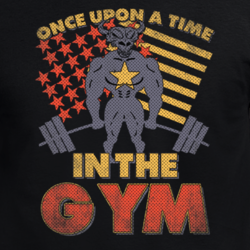 Once Upon A Time In The Gym Deadlifts Workout T Shirt 31733688