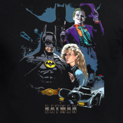 Batman 80s Superhero Joker Movie Fan T Shirt 31828446
