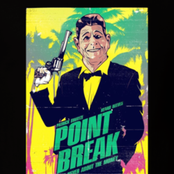 Point Break 80s Patrick Swayze Action Movie Fan T Shirt 32272699