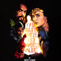 Justice Leaque Blockbuster Movie Batman Superman Con Fan Boy T Shirt 32348192
