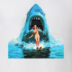 Jaws 2 Shark Cool Inspired Movie Fan T Shirt 32349198