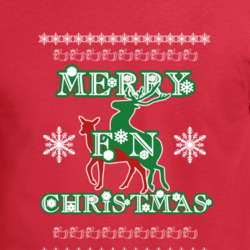 Merry Fn Christmas Funny Ugly Xmas Sweater Inspired T Shirt 32939354