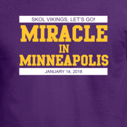 Miracle In Minneapolis Vikings Football Skol Superfan T Shirt 33210730