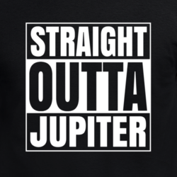 Straight Outta Of Jupiter Funny Astronomy Science Fan Cool T Shirt 33210861