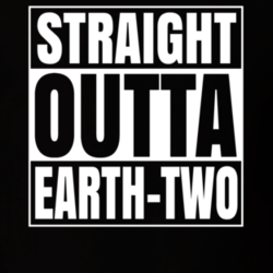 Straight Outta Earth-two Funny Astronomy Science Cool Fan T Shirt 33210877