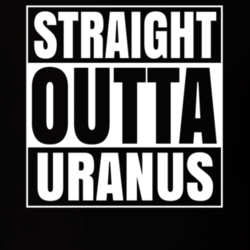 Straight Outta Venus Funny Astronomy Science Cool Fan T Shirt 33210896
