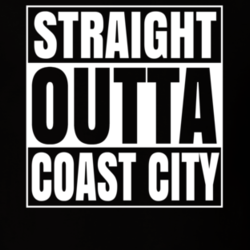 Straight Outta Coast City Green Latern Comic Superfan Cool T Shirt 33214466