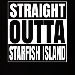 Straight Outta Starfish Island Green Arrow Comic Superfan Cool T Shirt 33214543