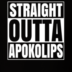 Straight Outta Apokolips Comic Superfan Cool T Shirt 33214582