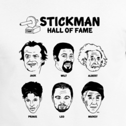 Stickman HOF Funny Cool Celebrity Parody T Shirt 33231313