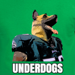 Philly Eagles Underdogs Football Super Fan T Shirt 33231333