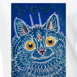 Louis Wain Cat Anthropomorphic Cool Painting On A T Shirt 33235583