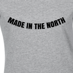 Made In The North Cool Ladies Born Proud Funny T Shirt 33243115