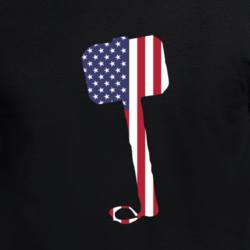 Usa Thor Flag Logo Parody Super Hero Cool Fan T Shirt 33259423