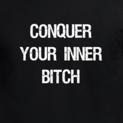Conquer Your Inner Bitch Workout Lift Gym Cool T Shirt 33368070