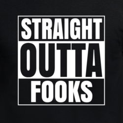 Straight Outta Fooks Non Given Mma Irish Funny Cool Fighter T Shirt 33370211