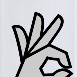 Approved Okay Funny Hand Sign Parody Trending Cool Phone Case 33451643