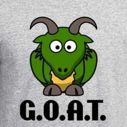 Goat Greatest Of All Time Funny Parody Winning Cool T Shirt 33451765