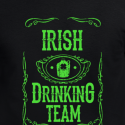 Irish Drinking Team St Patrick's Day Beer Whisky Funny T Shirt 33463039