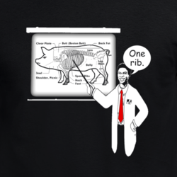 One Rib I'm Gonna Get You Chris Rock Funny Parody Movie Cool Fan T Shirt 33466459