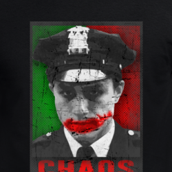 Joker Heath Ledger Chaos Parody Obama Style Poster Cool T Shirt 33481810