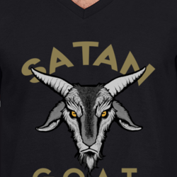Satan Goat Greatest Of All Time Funny Parody Hell Devil T Shirt 33482619