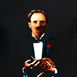 Hannibal Lecter Corleone Godfather Horror Gangster Parody Funny Fan Movie T Shirt 33496437