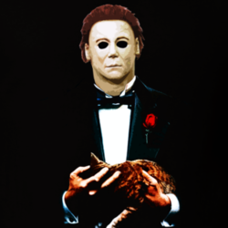Michael Myers Corleone Godfather Halloween Parody Funny Fan Movie T Shirt 33496447