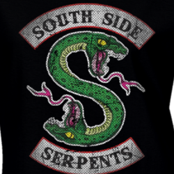 Riverdale Southside Serpents Jughead Biker Gang Tattoo Cool Fan Ladies T Shirt 33516234