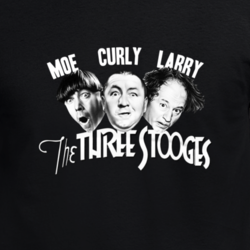 The Three Stooges Curly Larry Moe Funny Classic Movie Fan T Shirt 33525857