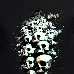 Skulls The Dead Biker Hip Hop Metal Rock Star Stage T Shirt 33708714