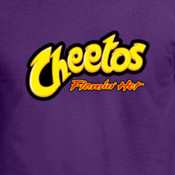 Cheeto Flamin' Hot Cheezy Cheezies Food Love Fun Fan T Shirt 33879443