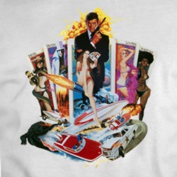 Live And Let Die James Bond Movie Poster Fan T Shirt 34213616